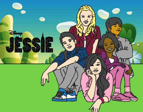 Dessin de Jessie - Disney Channel colorie par Engel le 05 de Avril de 2015 à Coloritou.com