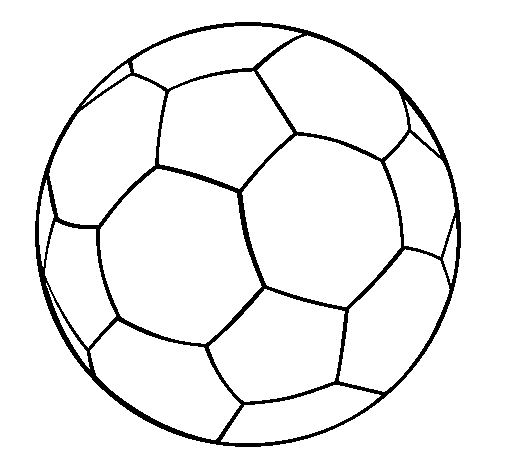 Coloriage de Ballon de football II pour Colorier