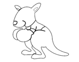 Dibujo de Boxe kangourou