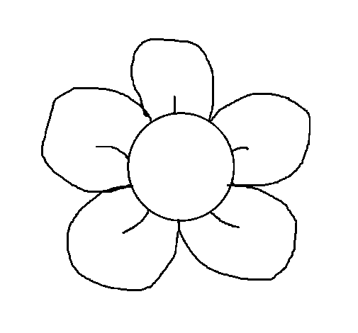 Coloriage de Fleur 3 pour Colorier