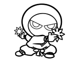 Dibujo de Garçon ninja