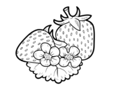 Dibujo de Grosses fraises