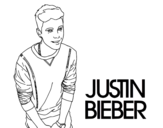 <span class='hidden-xs'>Coloriage de </span>Justin Bieber à colorier