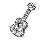 Dibujo de La guitare espagnole