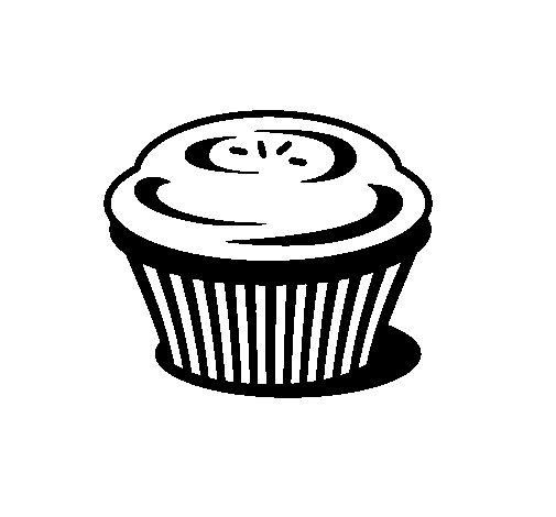 Coloriage de Muffin pour Colorier