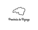 <span class='hidden-xs'>Coloriage de </span>Province de Vizcaya à colorier
