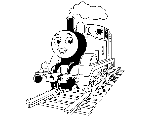 Coloriage de Thomas la locomotive pour Colorier