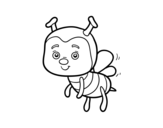 Dibujo de Une abeille