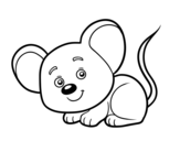 Dibujo de Une petite souris