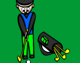 Coloriage Golf II colorié par charlie lacroix