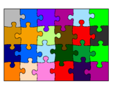 Coloriage Puzzle colorié par emanuele.c
