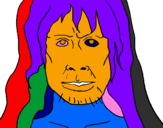 Coloriage Homo Sapiens colorié par tom