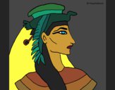 Coloriage Pharaon colorié par KAKE2