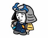 Samouraï avec armure