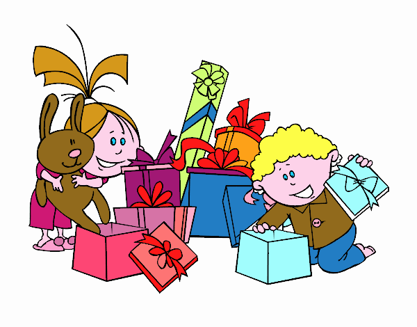 Enfants et cadeaux