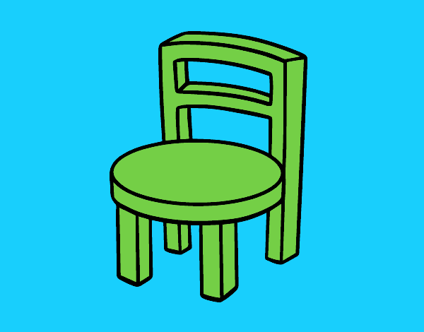 Dessin de Chaise rond colorie par Membre non inscrit le 06 de Mai de