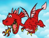 Dragon cracheur de feu