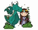Dragon et princese