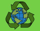 Monde de recyclage