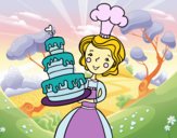 Gâteau maison d'anniversaire