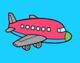 Un avion de passagers