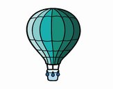 Une montgolfière