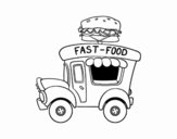 Food truck de hamburger