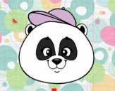 Face de Panda avec bonnet