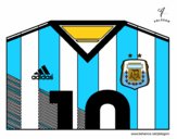Maillot de la coupe du monde 2014 de l’Argentine