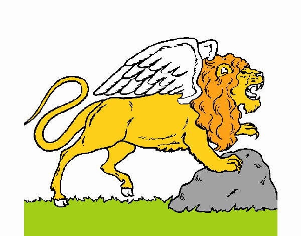 Lion ailé