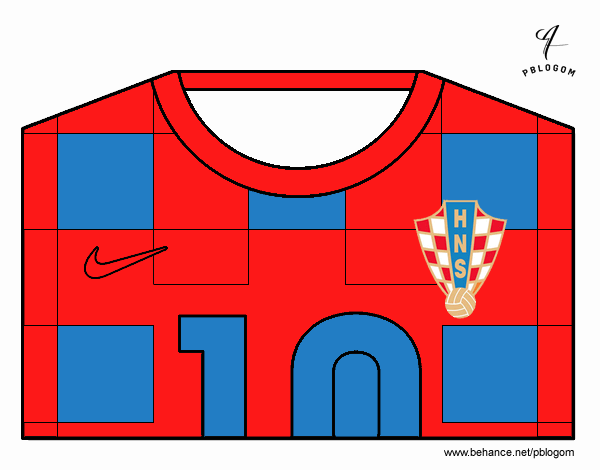 Maillot de la coupe du monde 2014 de la Croatie